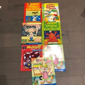 (SET) Kids Math Workbooks - 7 books
